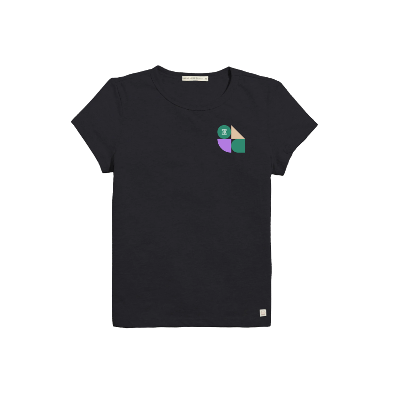 Women's Marine Layer Re-Spun Tee - Faded Black - image1
